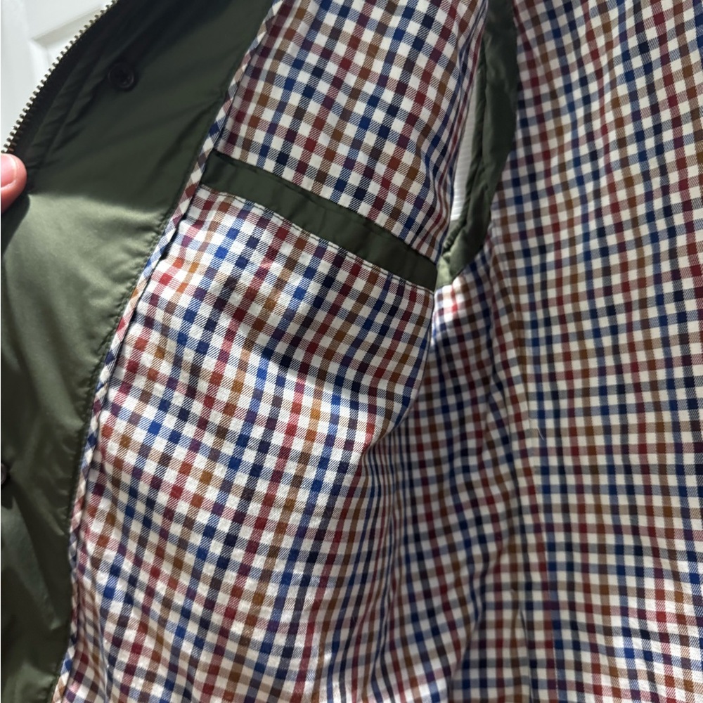 Brooks Brothers Olive Quilted Vest - Picture 4 of 6